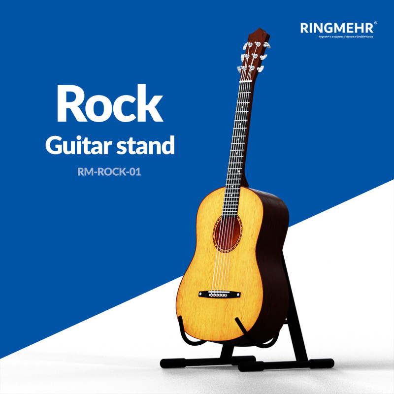 Ringmehr Rock Guitar Stand – Portable  i  Durable