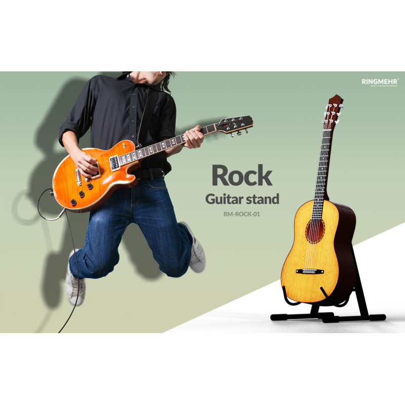 Ringmehr Rock Guitar Stand – Portable  i  Durable