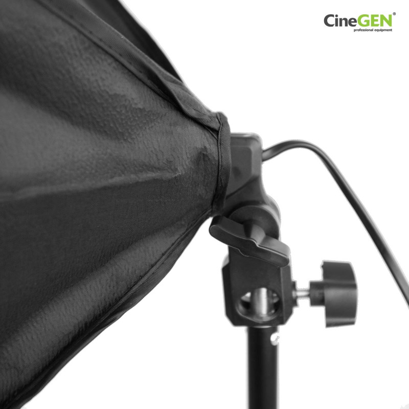 Lampa Softbox 60x60 85W z statywem CGLS-801