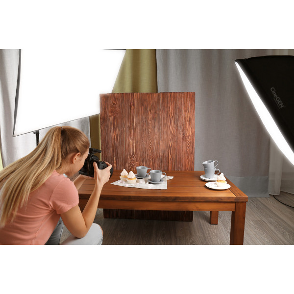 Lampa Softbox 50x50 LED 150W/300W na statywie