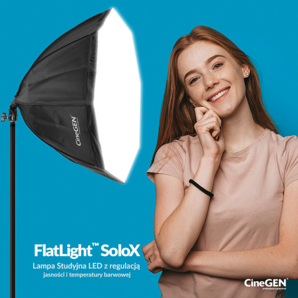 Softbox Okta 60 LED 85W/170W зі штативом FlatLight