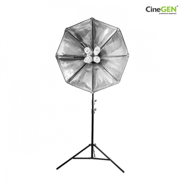 Softbox Octa 80 cm Set mit Stativ – Studioleuchte