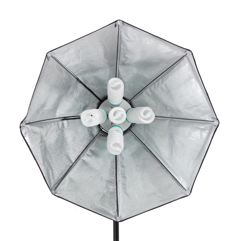 Lampa Softbox Octa 90cm 5x85W ze statywem 815