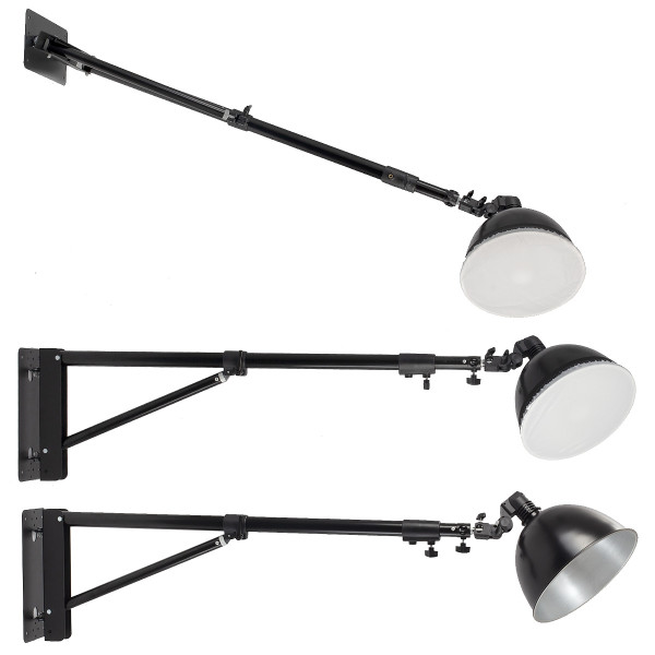 Ścienny uchwyt studyjny Wall&Rod 99-180cm